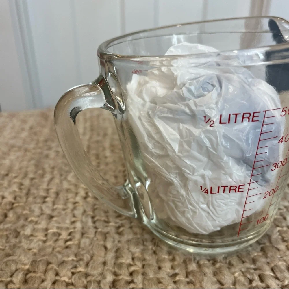 Anchor Hocking Fire King 498 Vintage 2 Cup Measuring Glass Ovenproof Made In USA